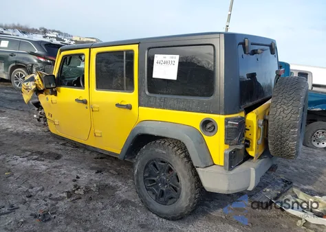 2008 Jeep Wrangler Unlimited X z USA, uszkodzony, nr VIN 1J4GA39178L559834